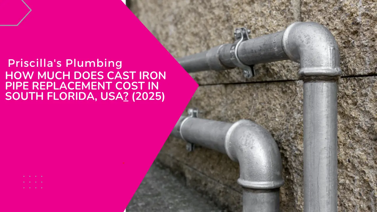 How Much Does Cast Iron Pipe Replacement Cost in South Florida, USA? (2025)