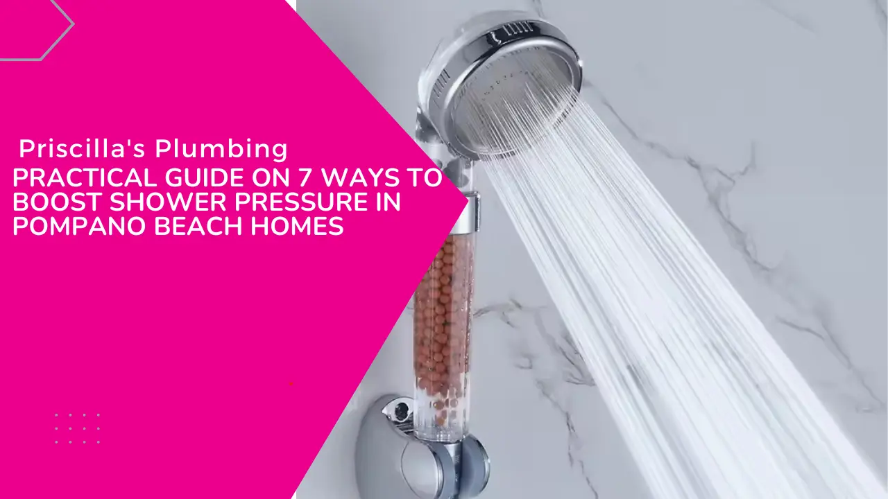 Practical Guide on 7 Ways to Boost Shower Pressure in Pompano Beach Homes
